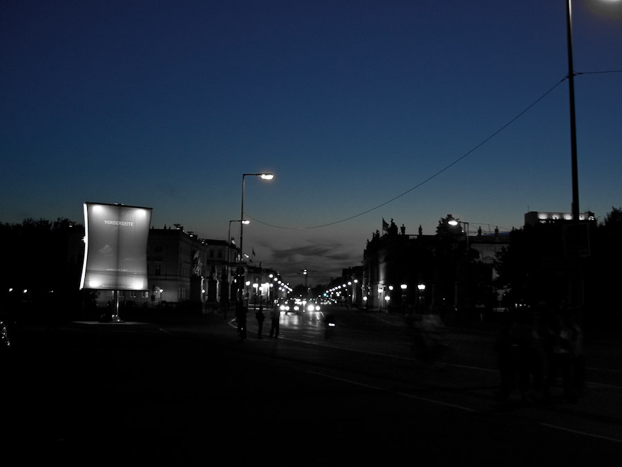 Isolated blue...
